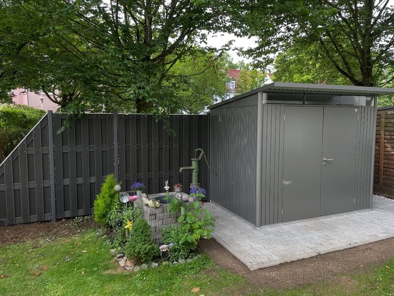 Gartenhütte & Sichtschutz – Hässler Renovierung