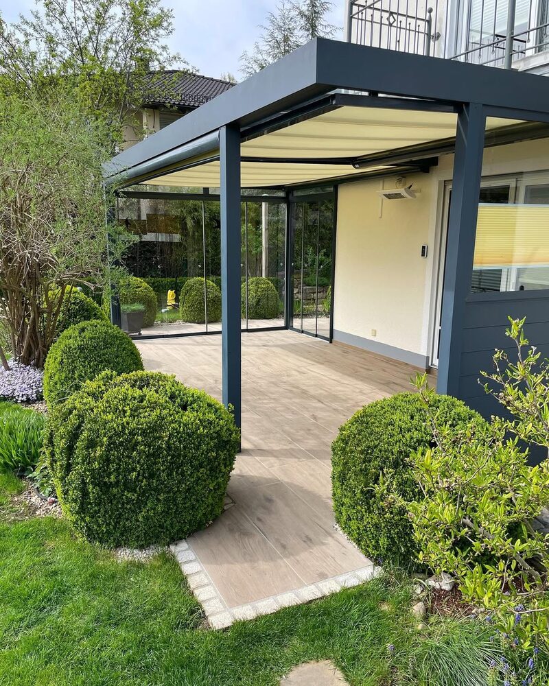 Überdachte Terrasse – Hässler Renovierung